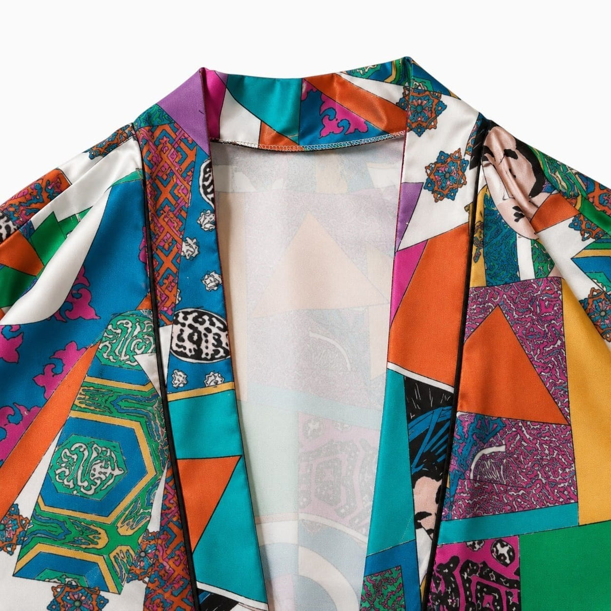 La Boutique Kimono Kimono Japonais Multicolore
