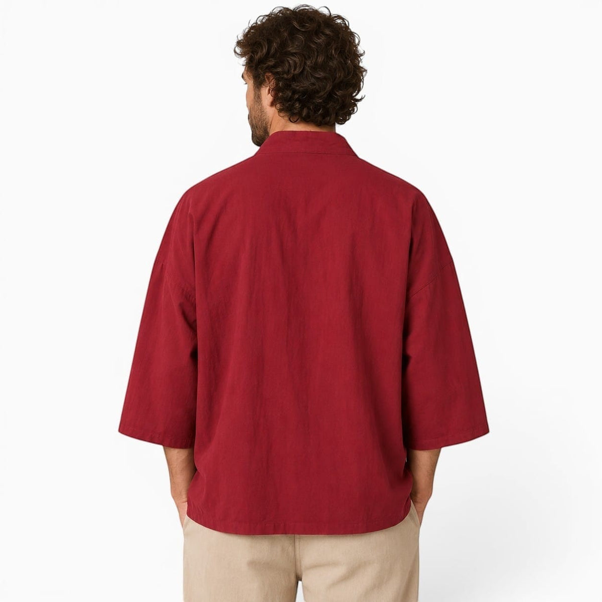 La Boutique Kimono Kimono Lin Bordeaux