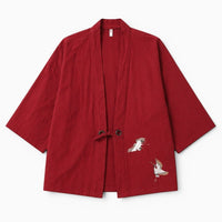 La Boutique Kimono Kimono Lin Bordeaux