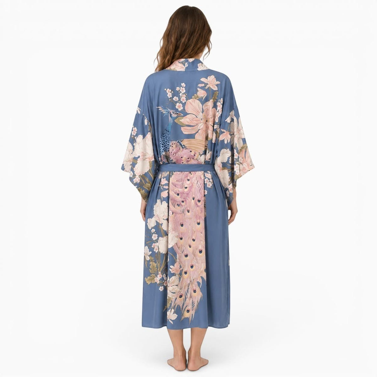 La Boutique Kimono Kimono Long Bleu