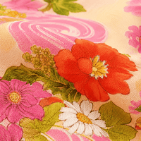 La Boutique Kimono Kimono Long Fleuri Rose Bohème