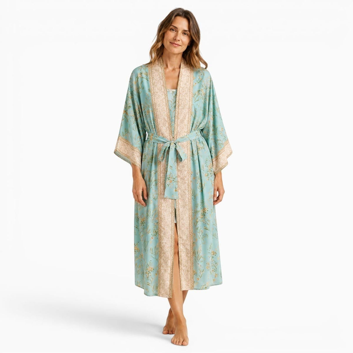 La Boutique Kimono Kimono Long Imprimé Floral