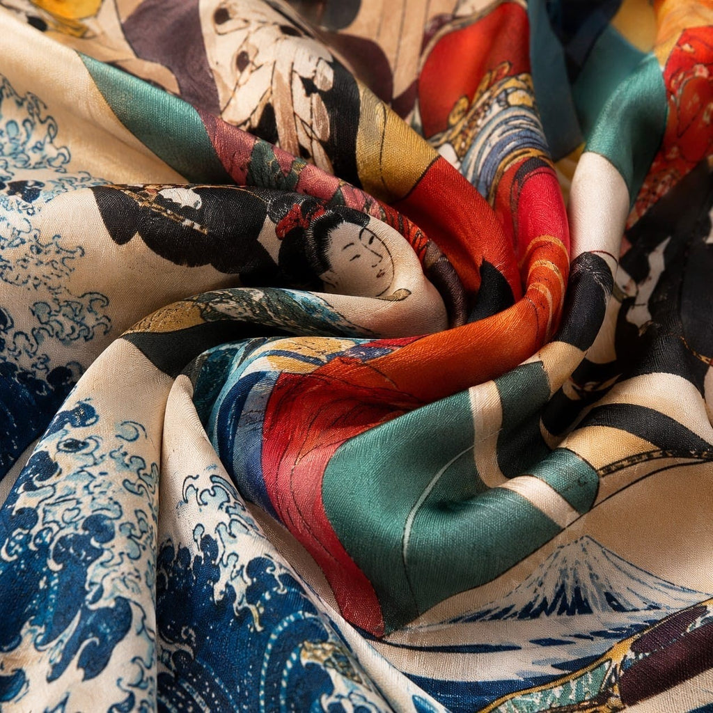 La Boutique Kimono Kimono Long Imprimé Japonais