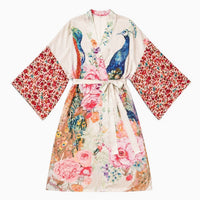 La Boutique Kimono Kimono Long Imprimé Paon