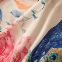 La Boutique Kimono Kimono Long Imprimé Paon