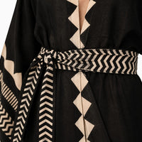 La Boutique Kimono Kimono Long Noir Femme