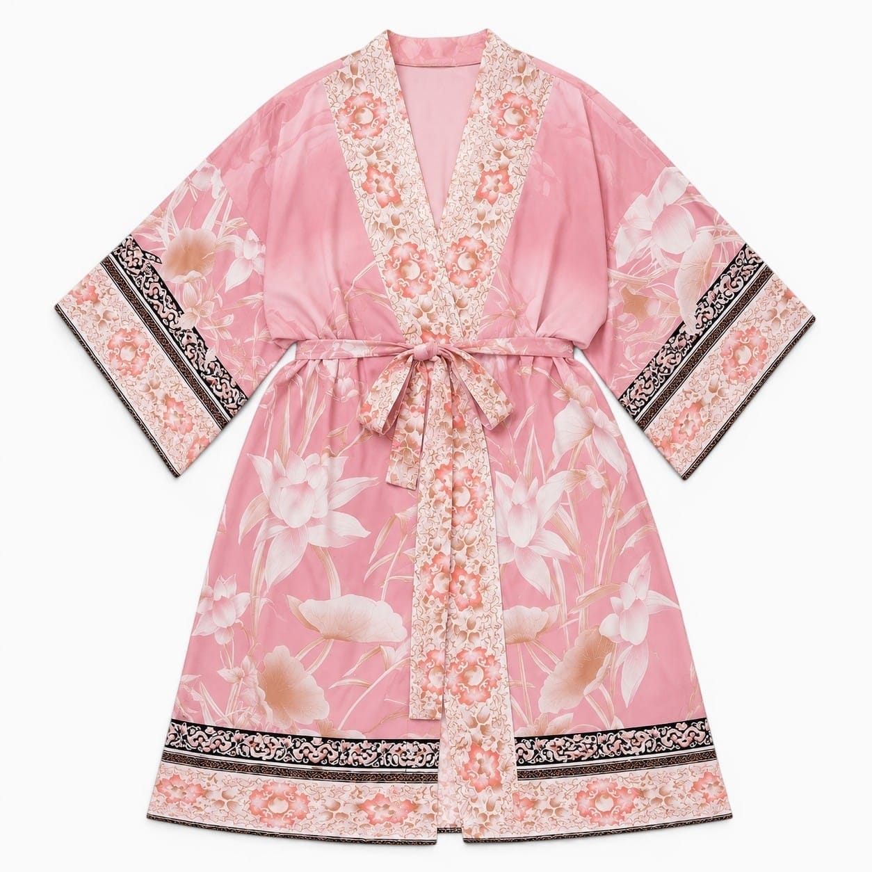 La Boutique Kimono Kimono Long Rose Poudré