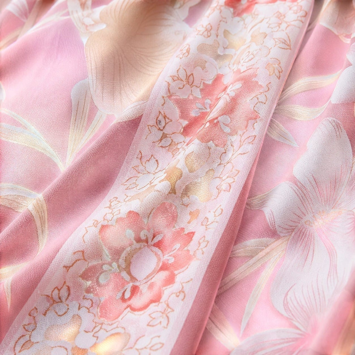 La Boutique Kimono Kimono Long Rose Poudré