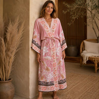 La Boutique Kimono Kimono Long Rose Poudré