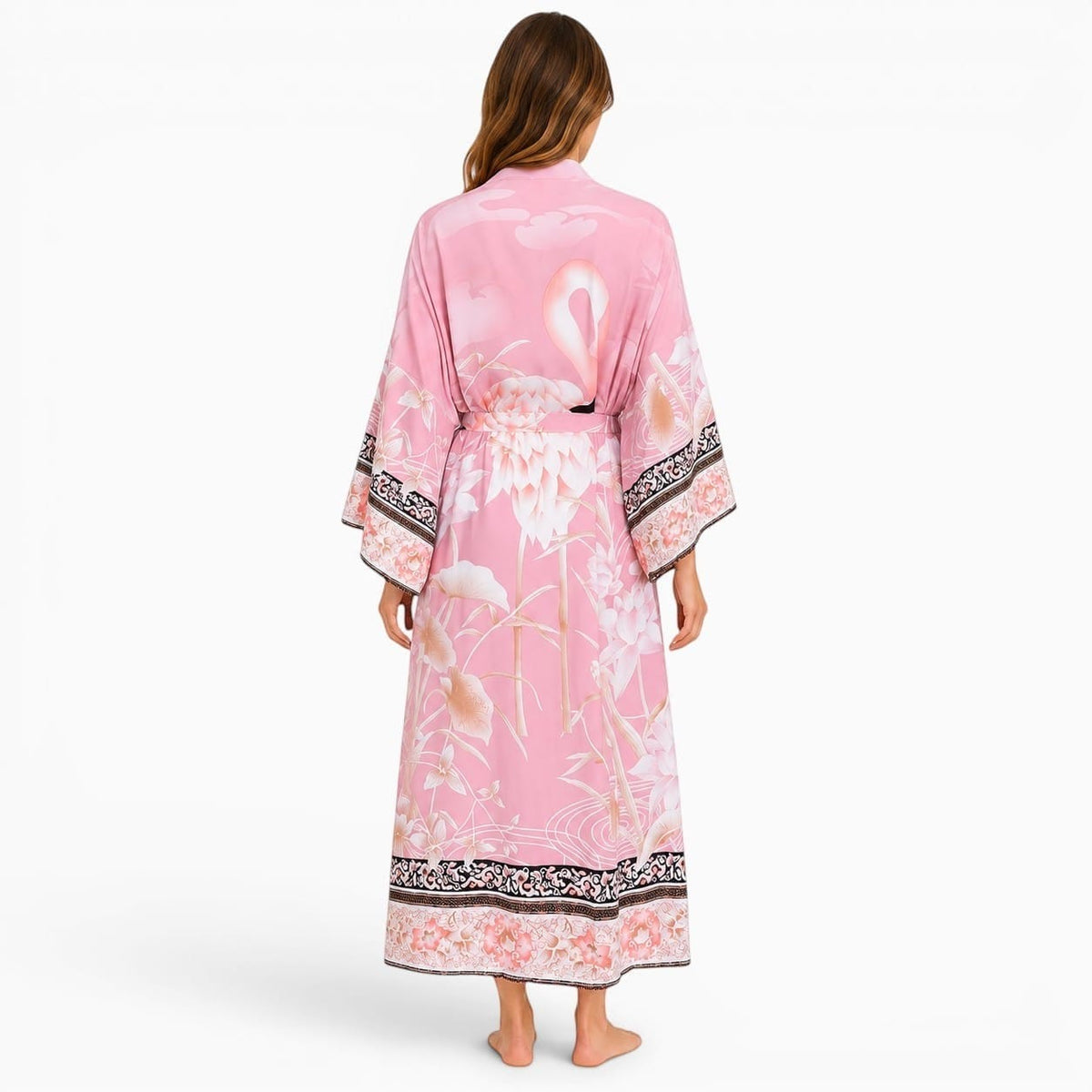 La Boutique Kimono Kimono Long Rose Poudré