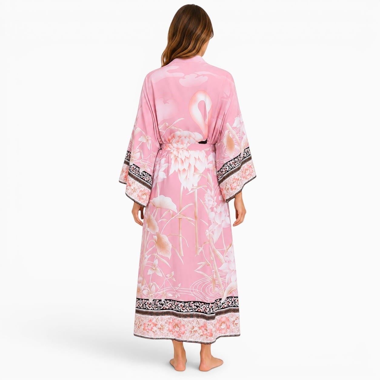 La Boutique Kimono Kimono Long Rose Poudré