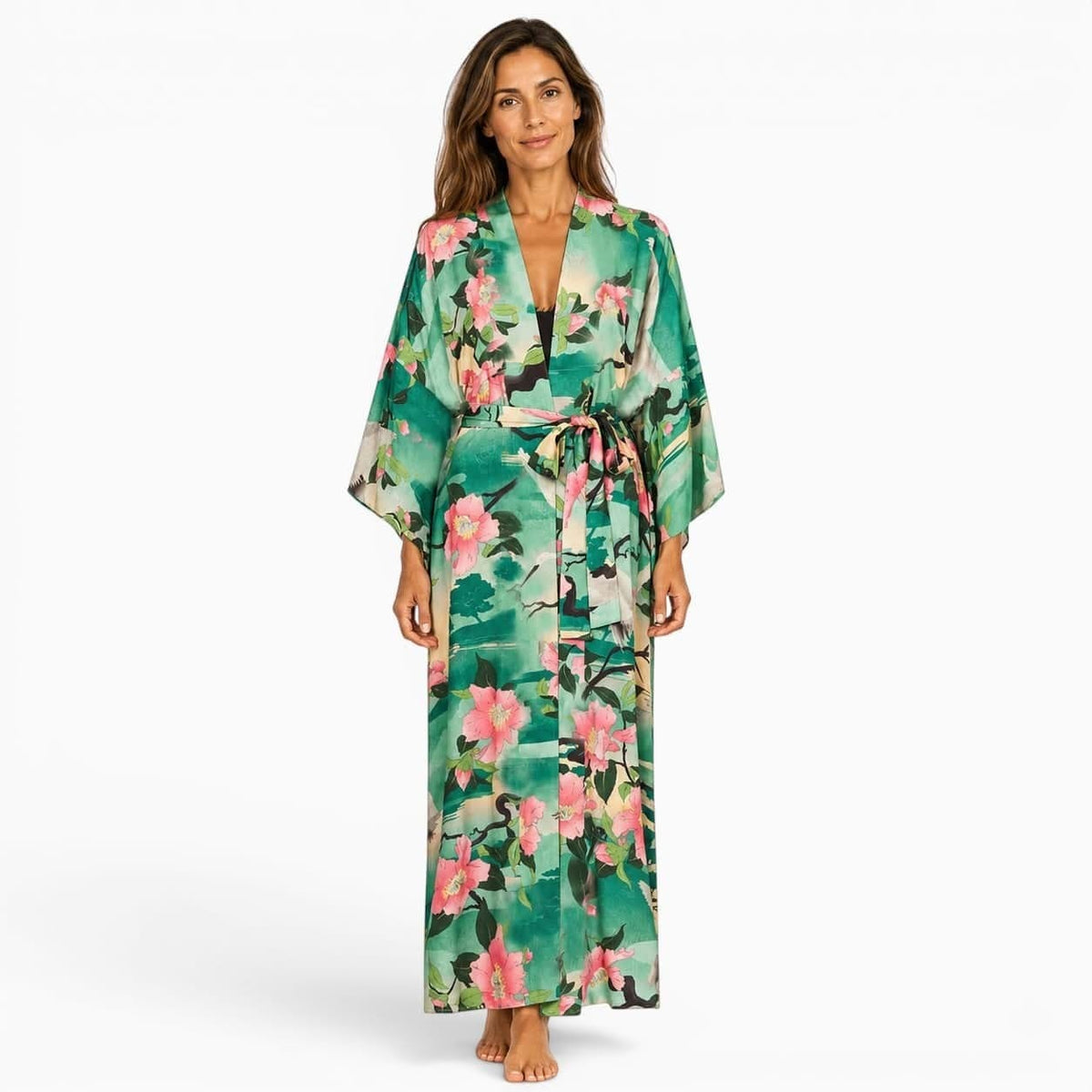 La Boutique Kimono Kimono Long Vert