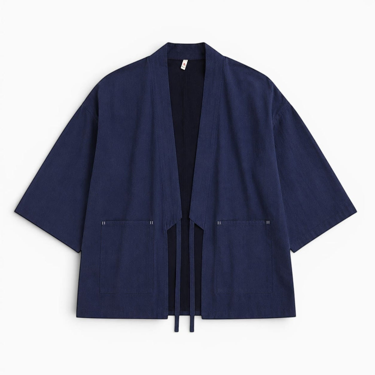 La Boutique Kimono Kimono Mode Homme Bleu Marine En Coton