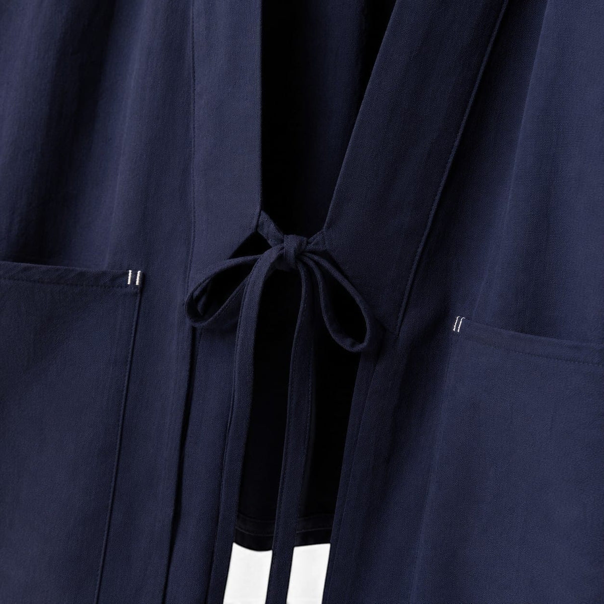 La Boutique Kimono Kimono Mode Homme Bleu Marine En Coton