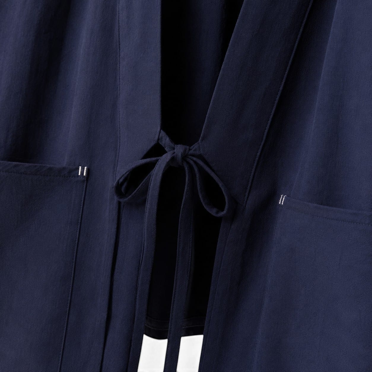 La Boutique Kimono Kimono Mode Homme Bleu Marine En Coton