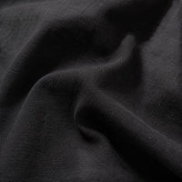 La Boutique Kimono Kimono Noir En Lin Et Coton
