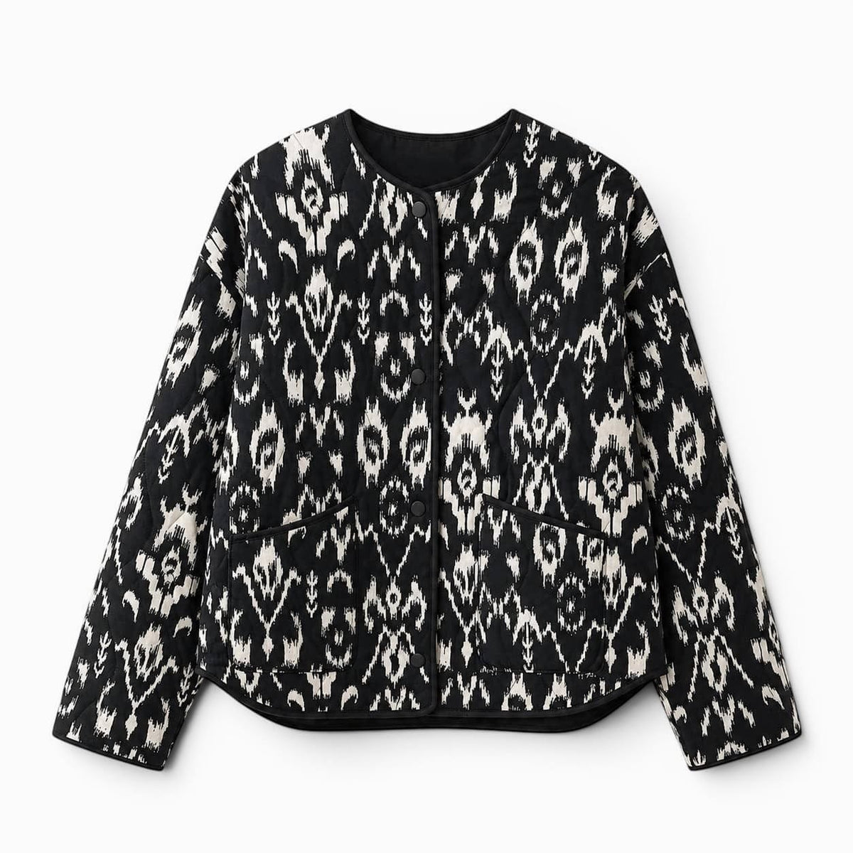 La Boutique Kimono Kimono Noir Femme Matelassé