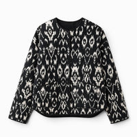 La Boutique Kimono Kimono Noir Femme Matelassé