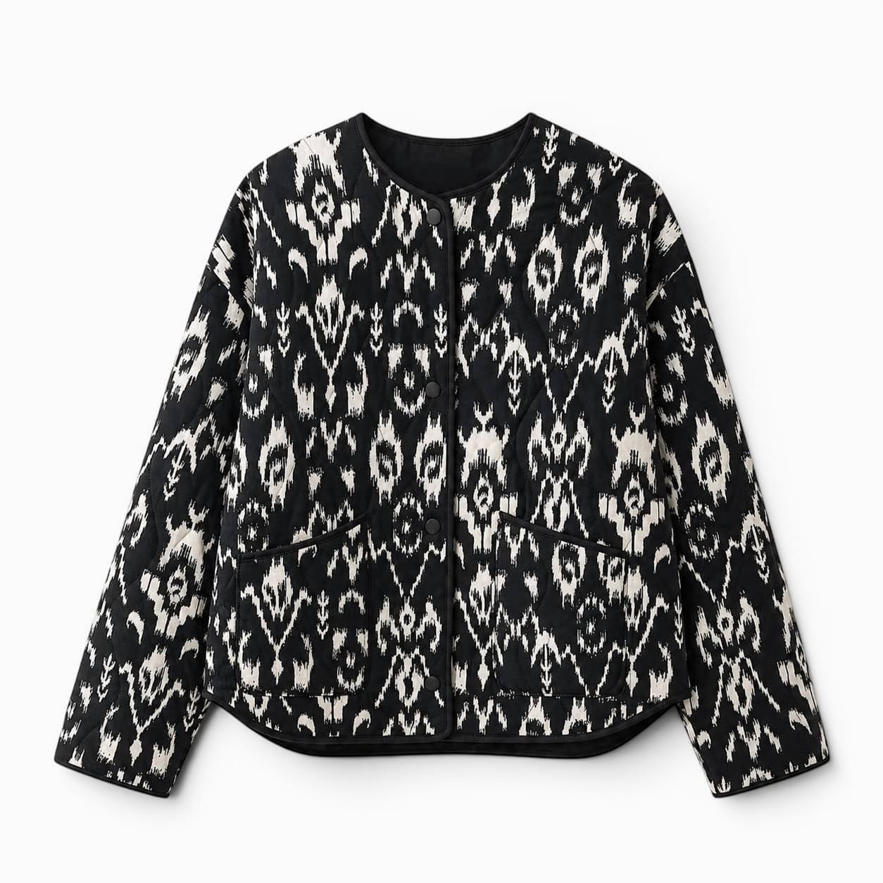 La Boutique Kimono Kimono Noir Femme Matelassé