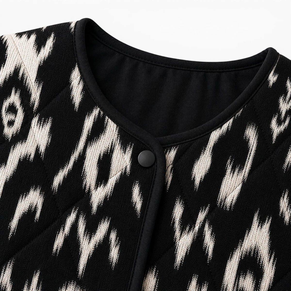 La Boutique Kimono Kimono Noir Femme Matelassé
