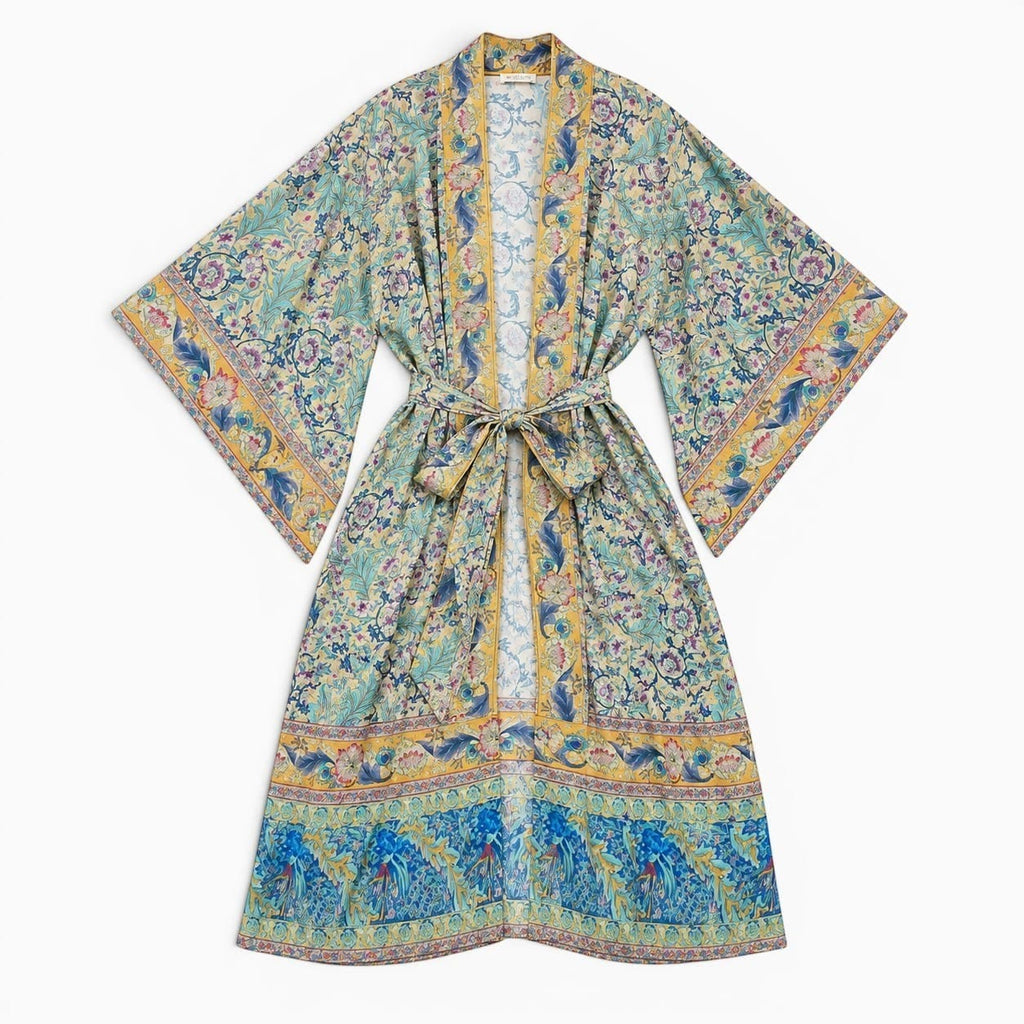 La Boutique Kimono Kimono Polyester Imprimé Floral Long