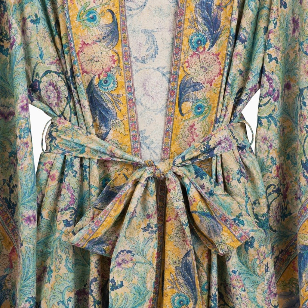 La Boutique Kimono Kimono Polyester Imprimé Floral Long