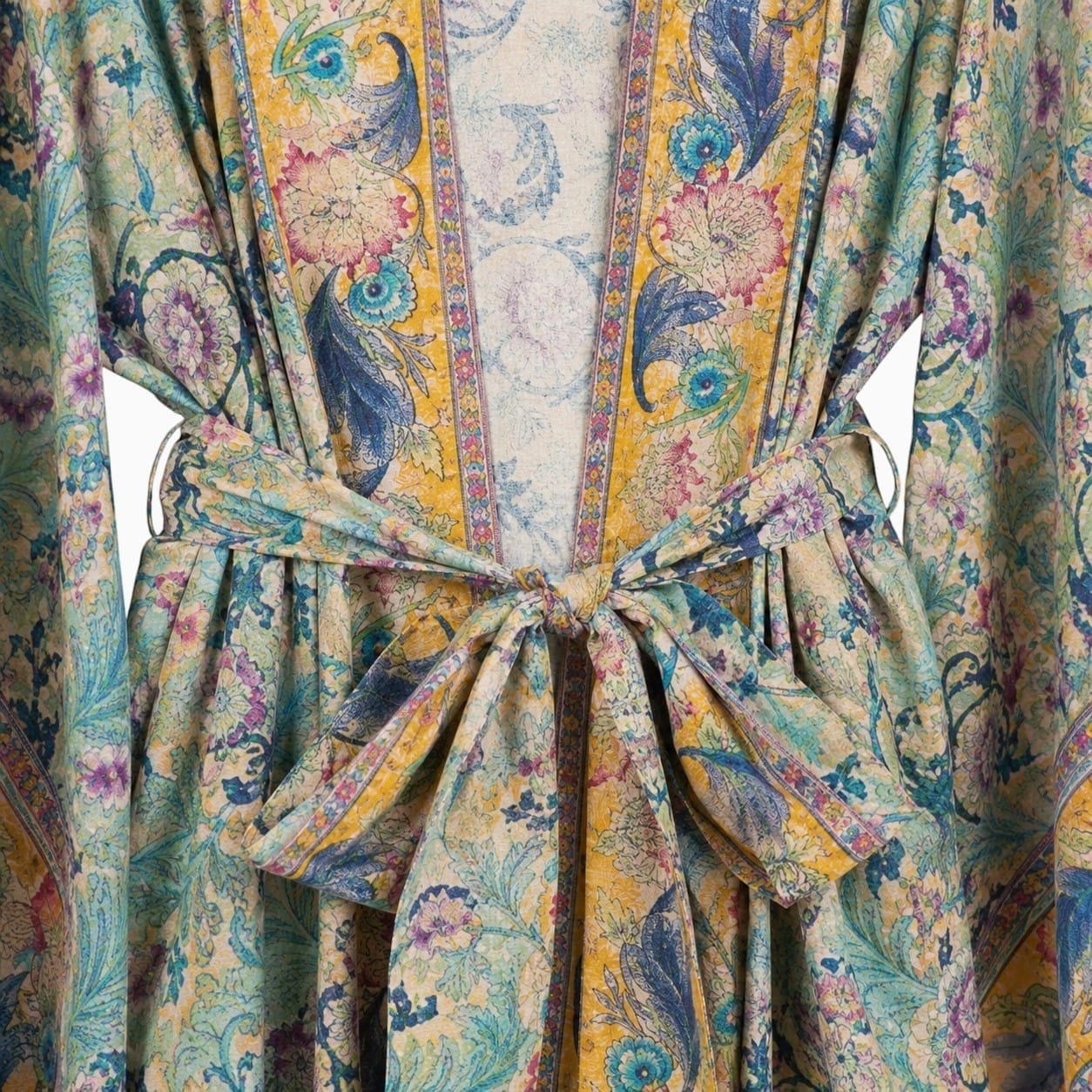 La Boutique Kimono Kimono Polyester Imprimé Floral Long
