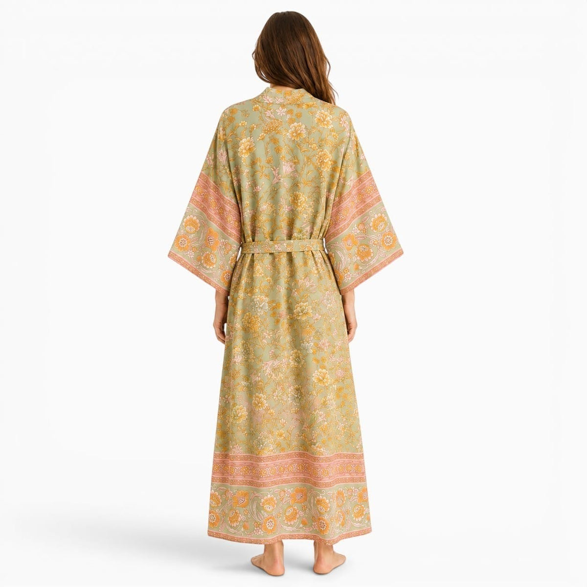 La Boutique Kimono Kimono Printemps Fleuri Style Bohème