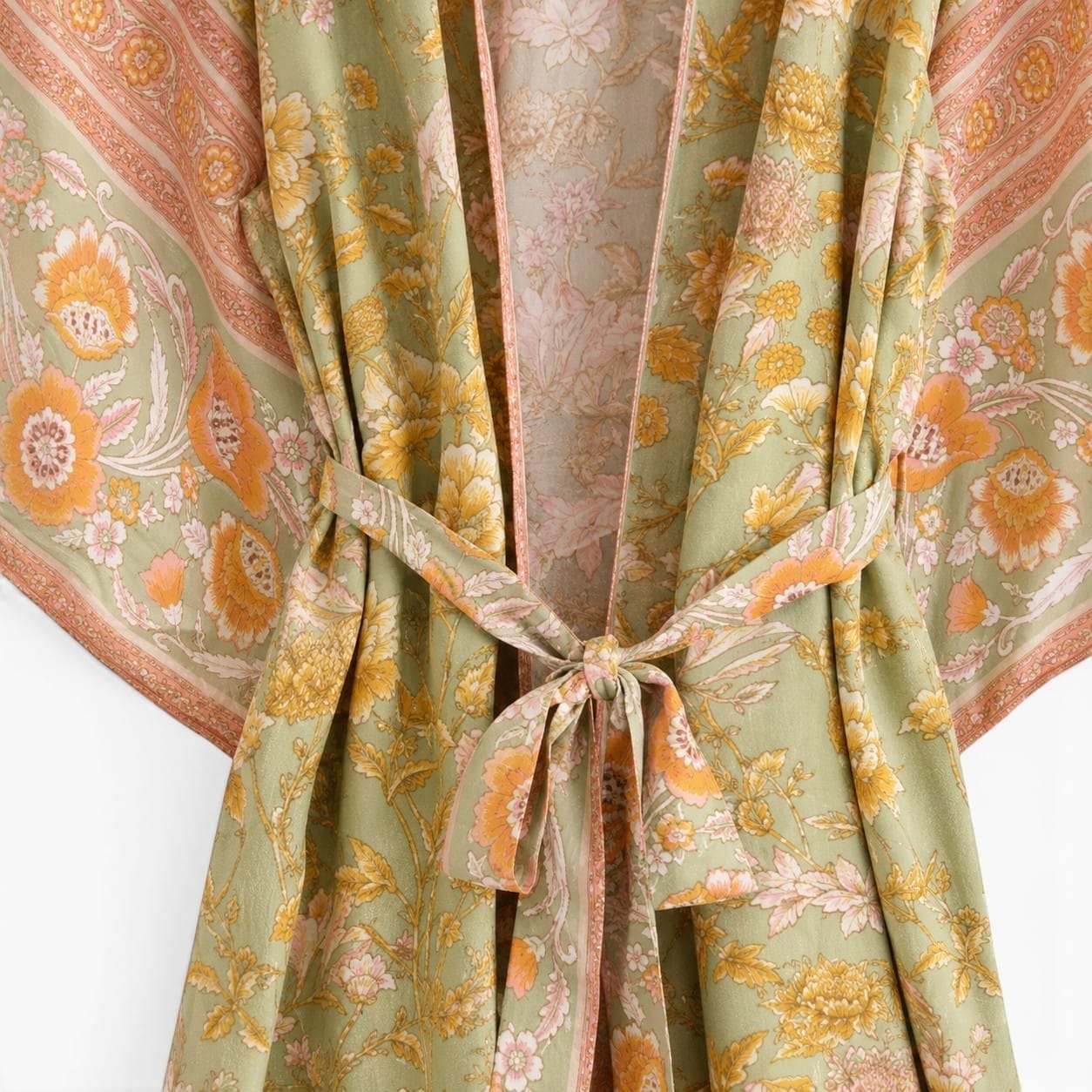 La Boutique Kimono Kimono Printemps Fleuri Style Bohème