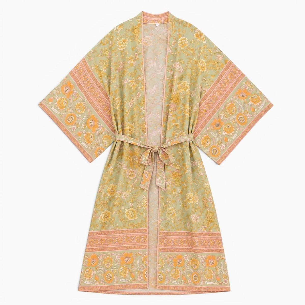 La Boutique Kimono Kimono Printemps Fleuri Style Bohème