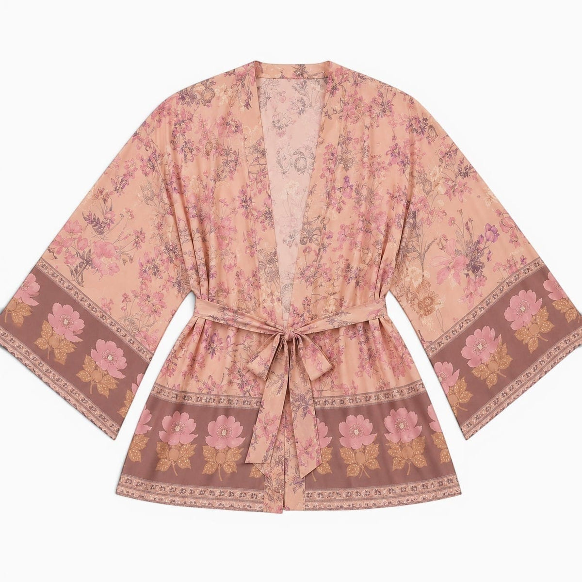 La Boutique Kimono Kimono Printemps Rose Floral