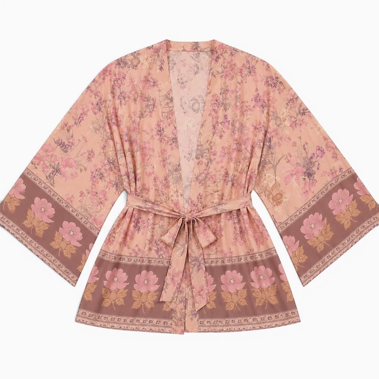 La Boutique Kimono Kimono Printemps Rose Floral