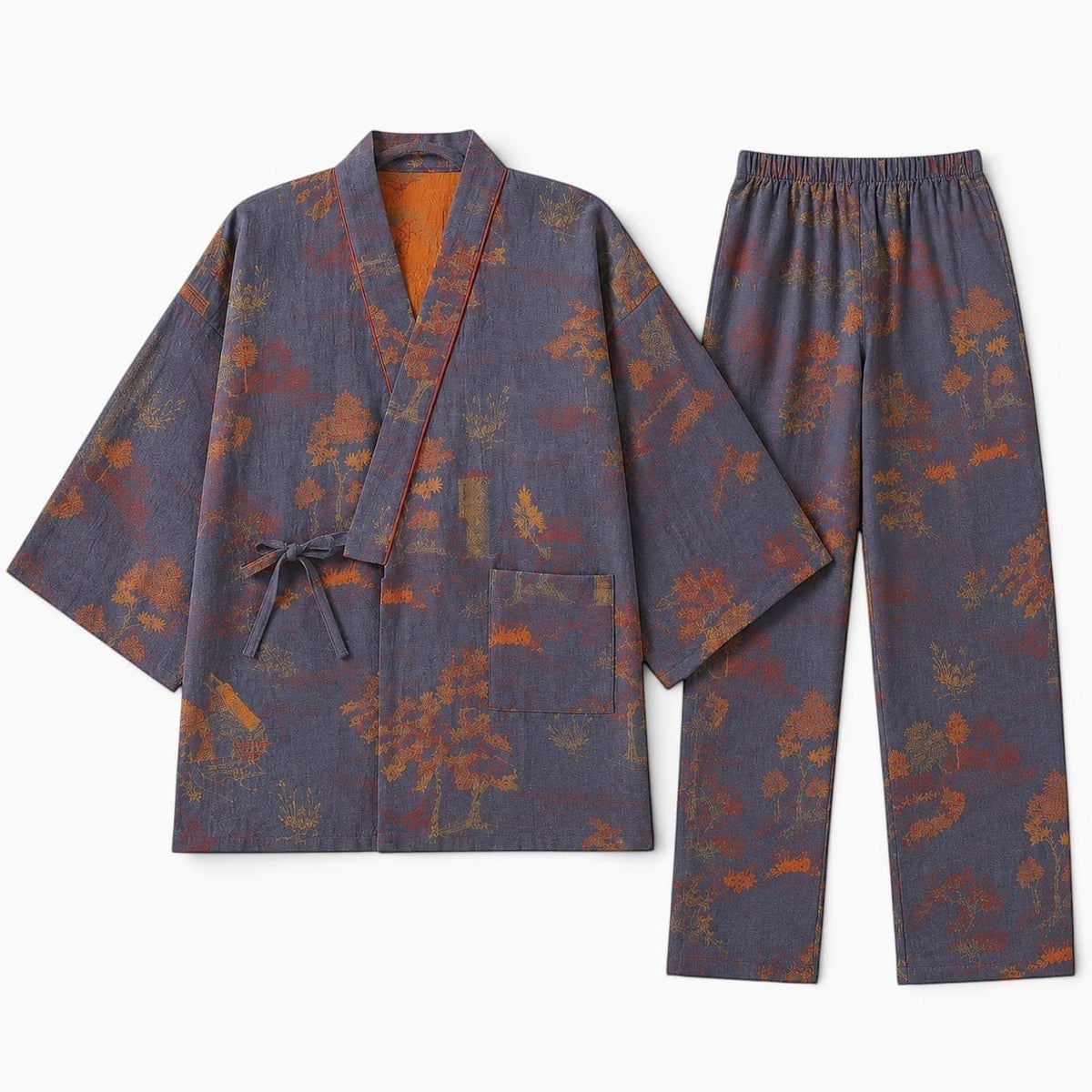 La Boutique Kimono Kimono Pyjama Japonais En Coton