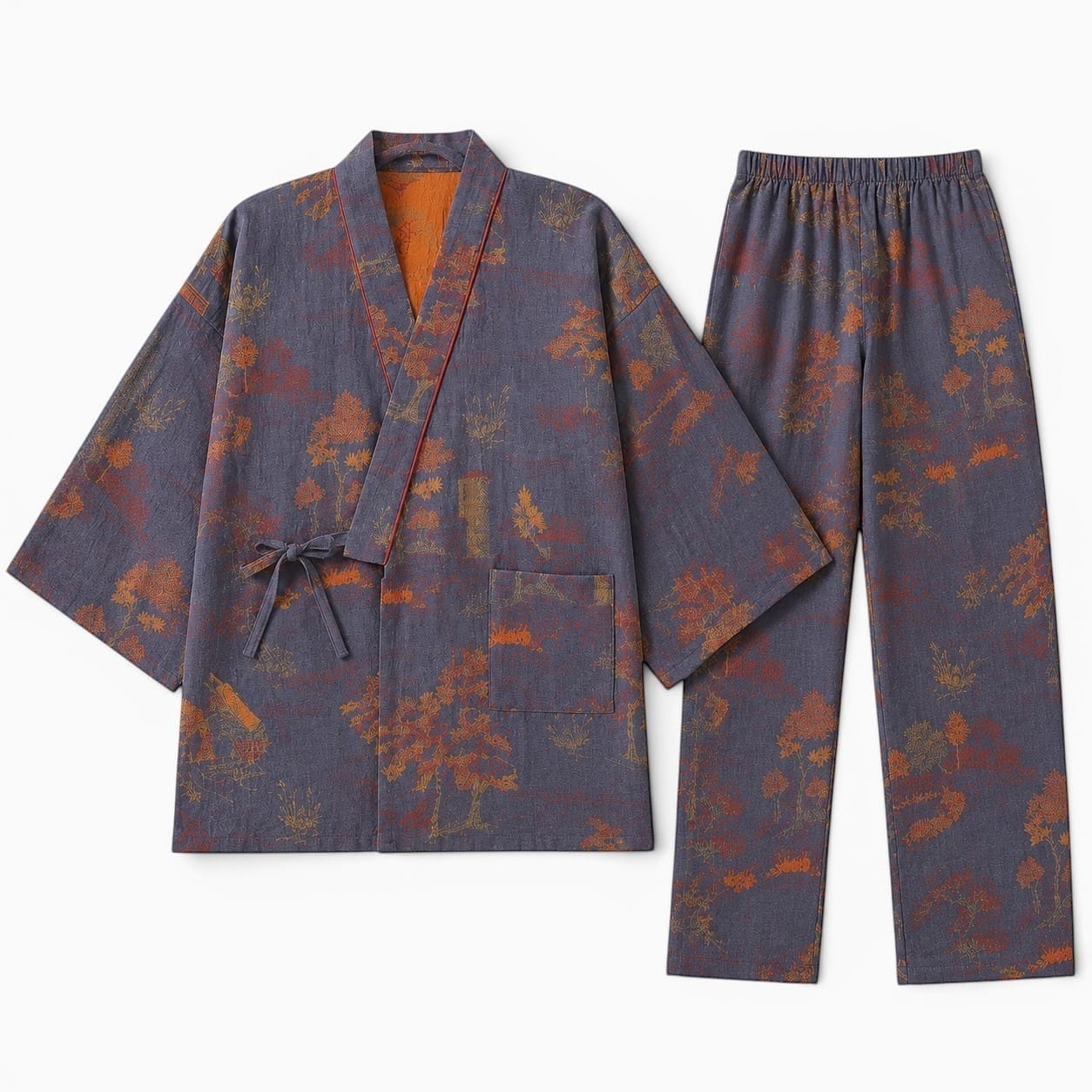 La Boutique Kimono Kimono Pyjama Japonais En Coton