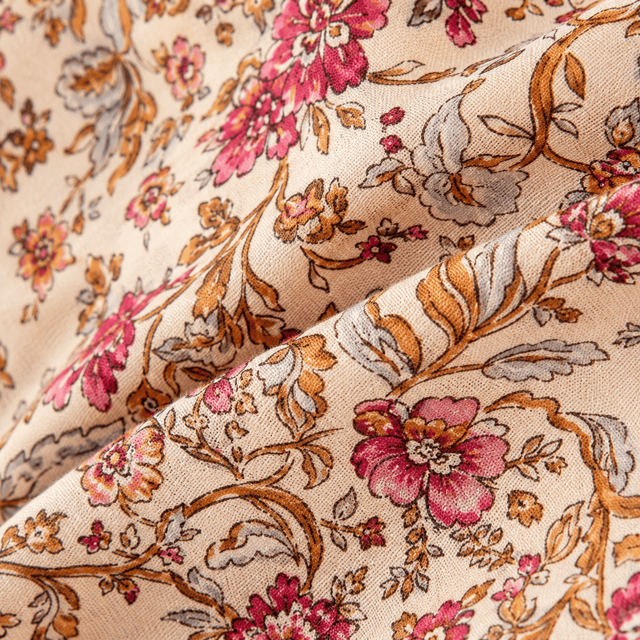 La Boutique Kimono Kimono Rayon Court Fleuri