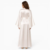 La Boutique Kimono Kimono Satin Blanc
