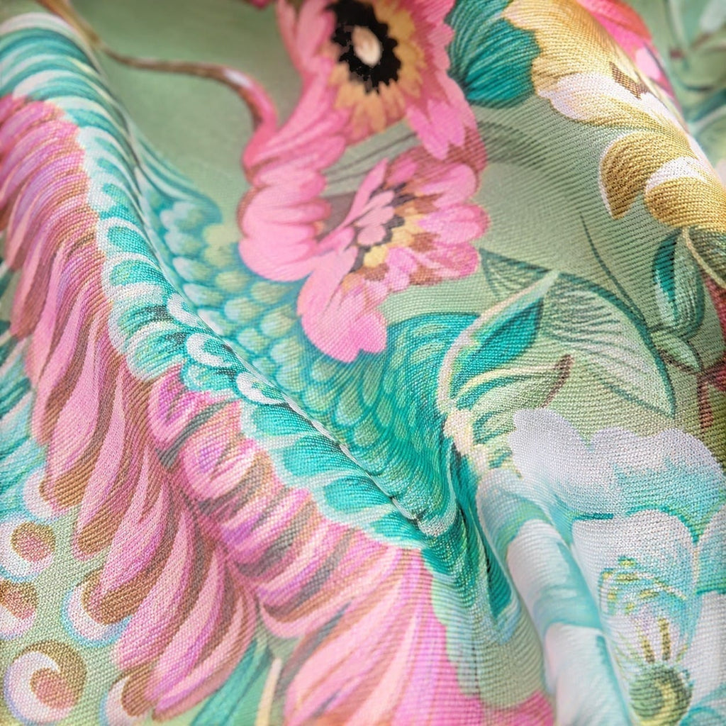 La Boutique Kimono Kimono Vert Imprimé Floral