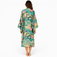 La Boutique Kimono Kimono Vert Mi-long