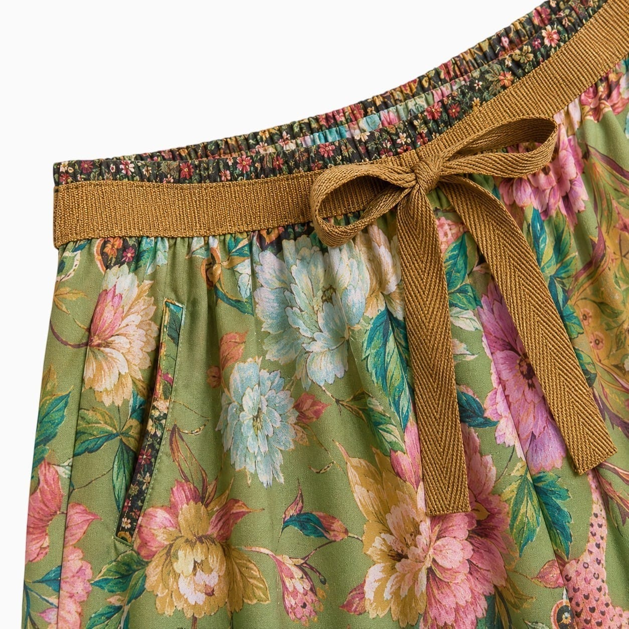 La Boutique Kimono Pantalon Fleuri Large Femme