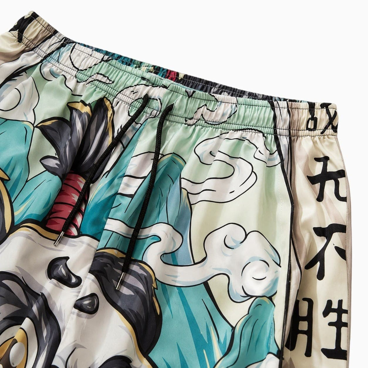 La Boutique Kimono Pantalon Kimono Japonais Imprimé Panda Style