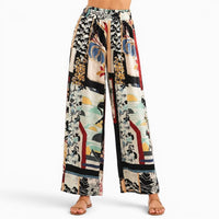 La Boutique Kimono Pantalon Kimono Multicolore Large Été