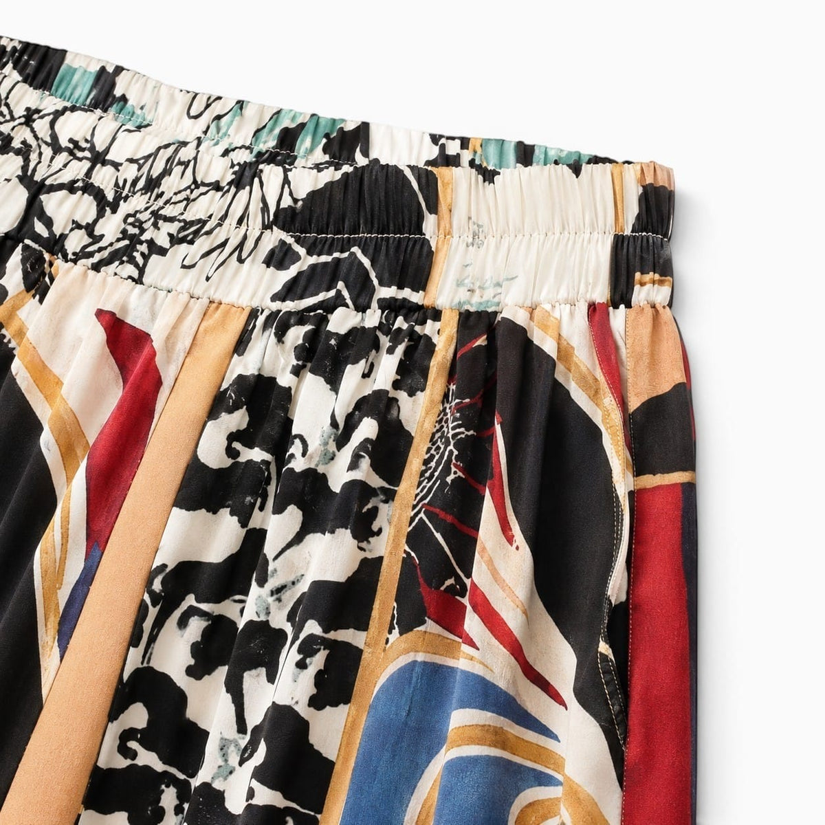 La Boutique Kimono Pantalon Kimono Multicolore Large Été