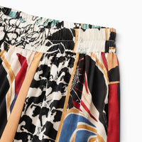 La Boutique Kimono Pantalon Kimono Multicolore Large Été