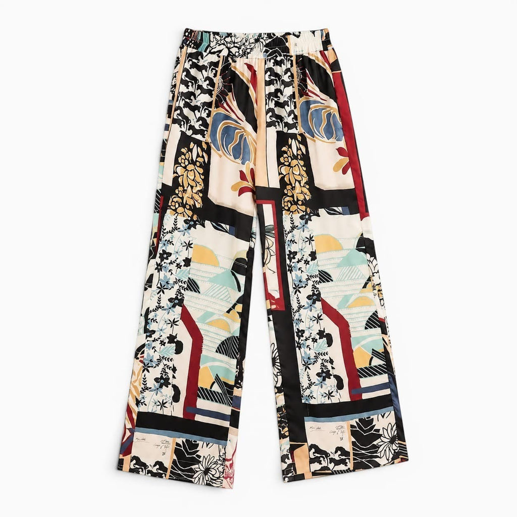 La Boutique Kimono Pantalon Kimono Multicolore Large Été