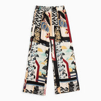 La Boutique Kimono Pantalon Kimono Multicolore Large Été