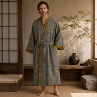 La Boutique Kimono Pyjama Kimono Homme En Coton