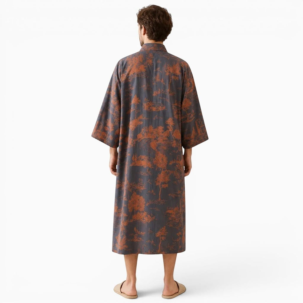 La Boutique Kimono Robe Kimono Japonais Coton
