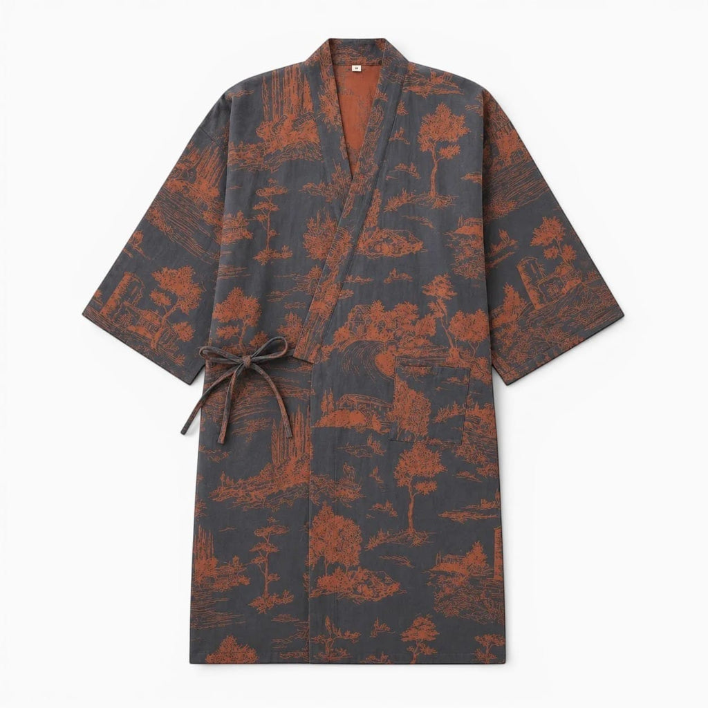 La Boutique Kimono Robe Kimono Japonais Coton