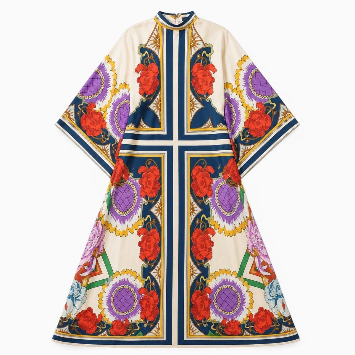 La Boutique Kimono Robe Longue Fleurie Femme