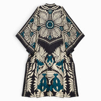 La Boutique Kimono Robe Longue Motif Floral